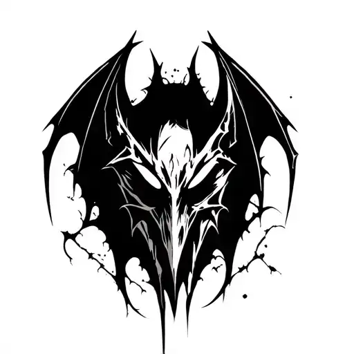 Gothic Bat Cyber Sigilism