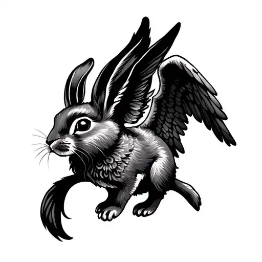 Chinese Year Animal Rabbit 49 Old Male Guardian Angel