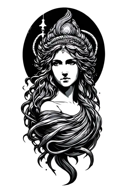 Aquarius Tattoo Design