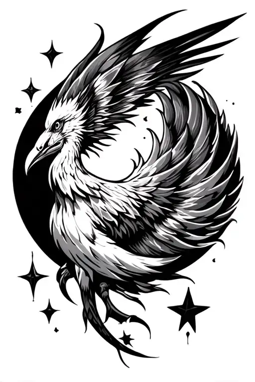 Sun Moon Stars Phoenix