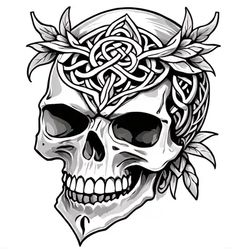 Celtic Skull