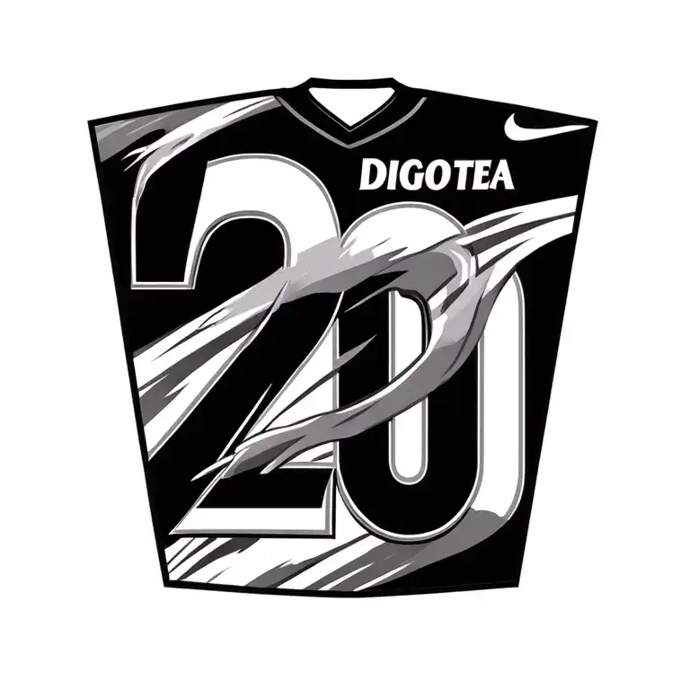 Diogo Jota Jersey Number 20 Memorial
