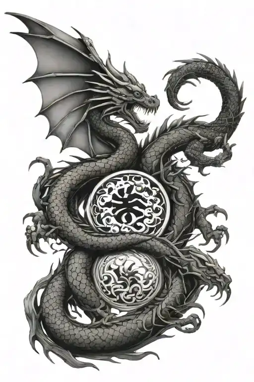 Dragon Yin And Yang