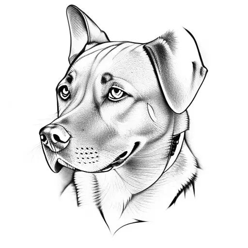 Labrador Dog In Samurai Armor