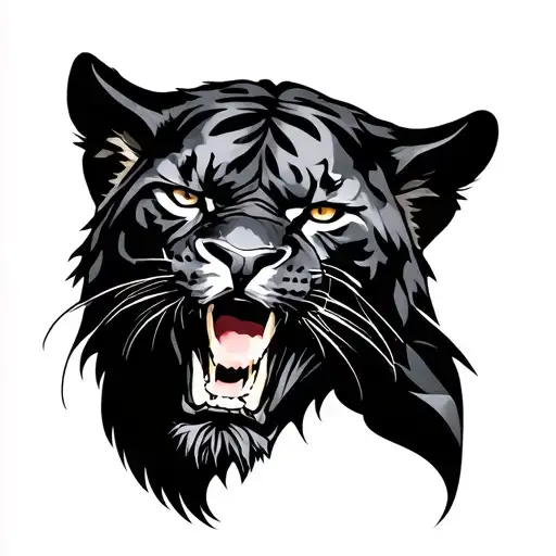 Black Pantera Worrior Male