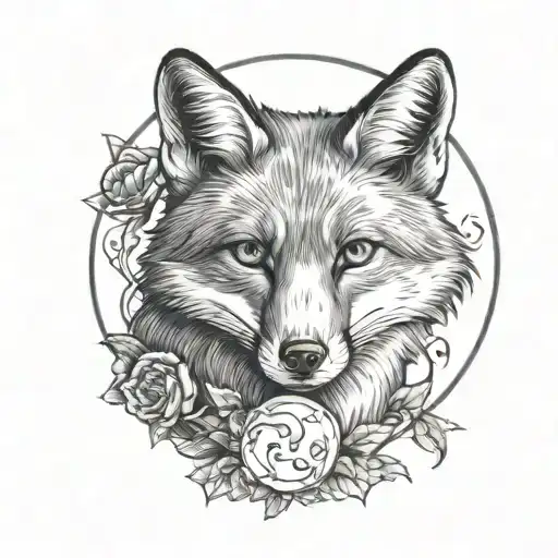Fox In Circle