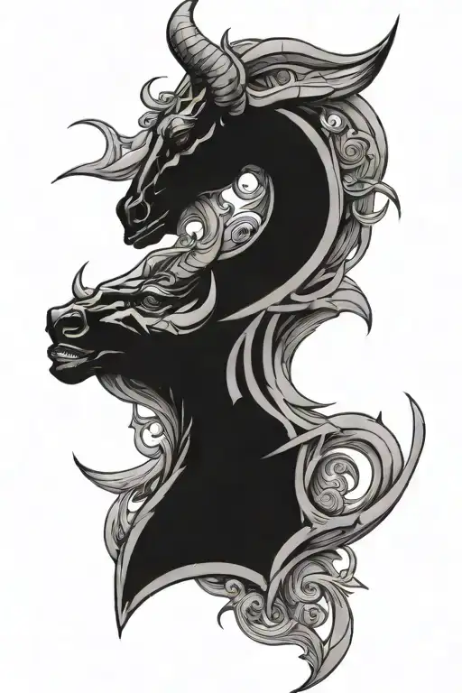 Capricorn And Pieces Forming