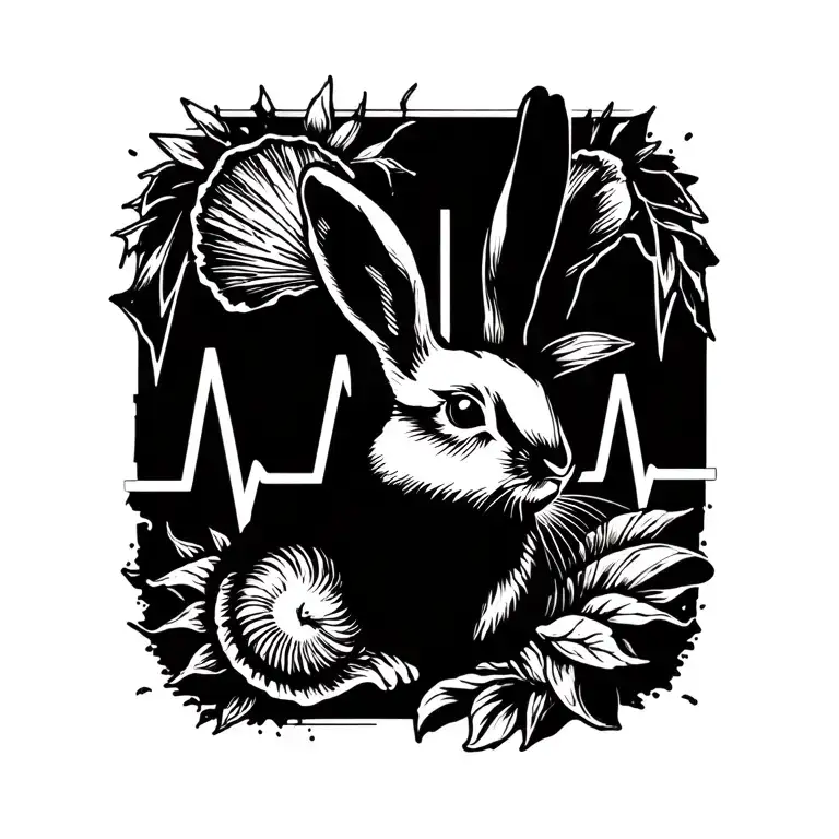 Heartbeat With Rabbit And Seashell