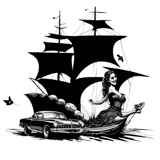 Joker Football Cars Sea Ship Girl