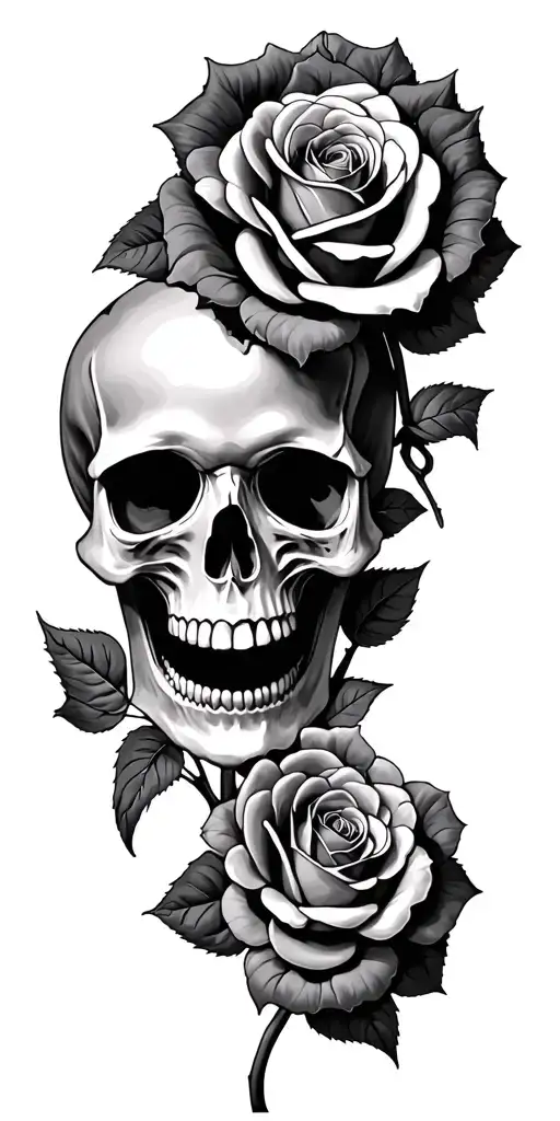 Skull Roses Northern Ireland Lisa Lord