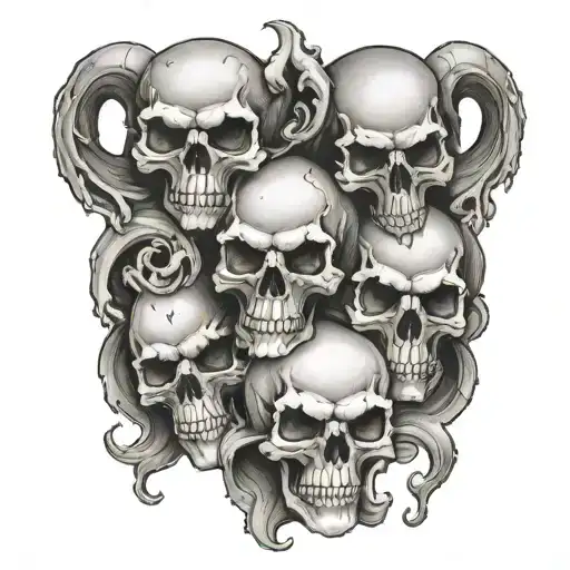 3 Evil Skulls