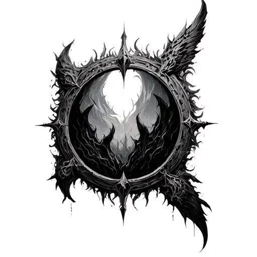 Large Circular Portal Dark Souls