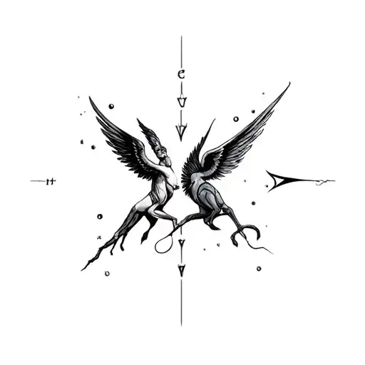 Aquarius And Sagittarius