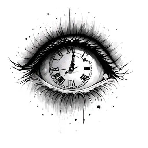Eye And Clock
