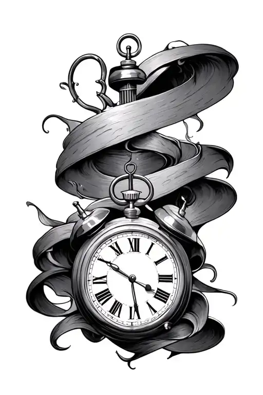 Clock With Time Running Out