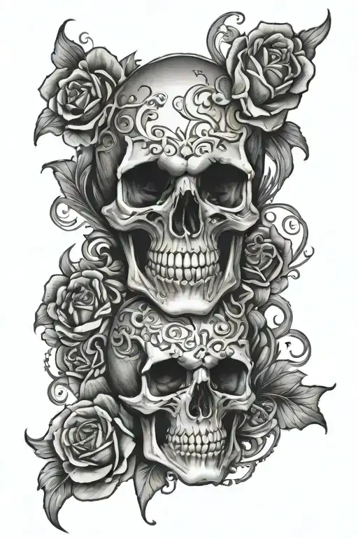 Skull Mysterious And Dark