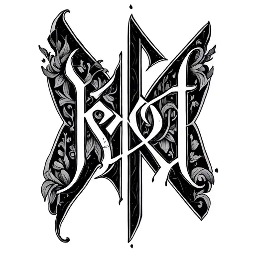 Two Word Ambigram Generator