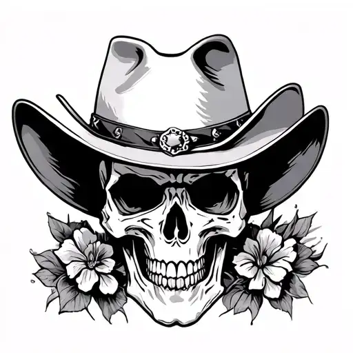 Cowboy Skull