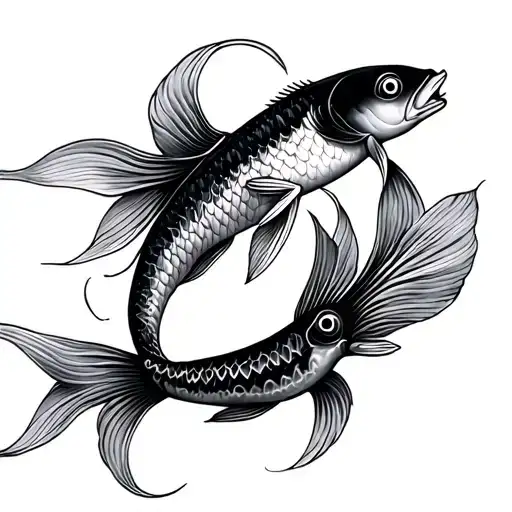 Goldfish And Koi Fish