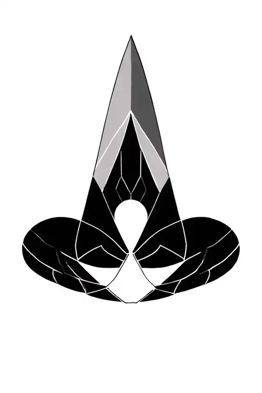 Geo Patterns Inspired Tattoo Incorporating Elements