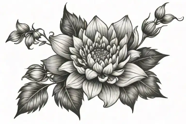 Aubrianna With Crown On A And Aster Flowers