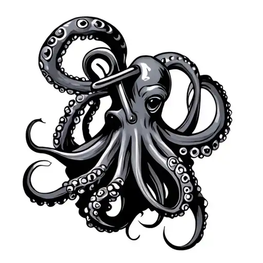 Octopus Anchor Sideways