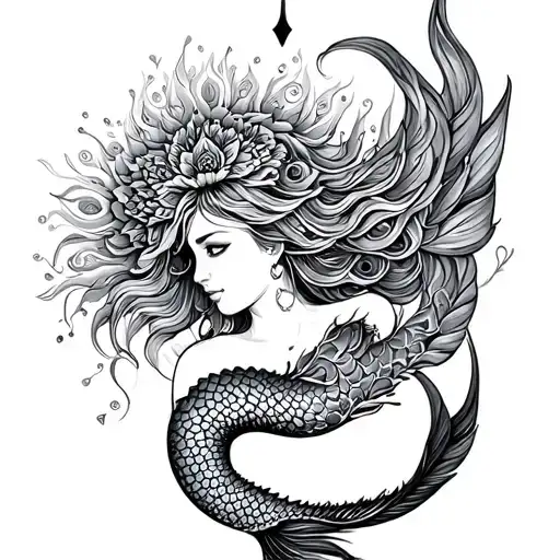 Mandala Mermaid