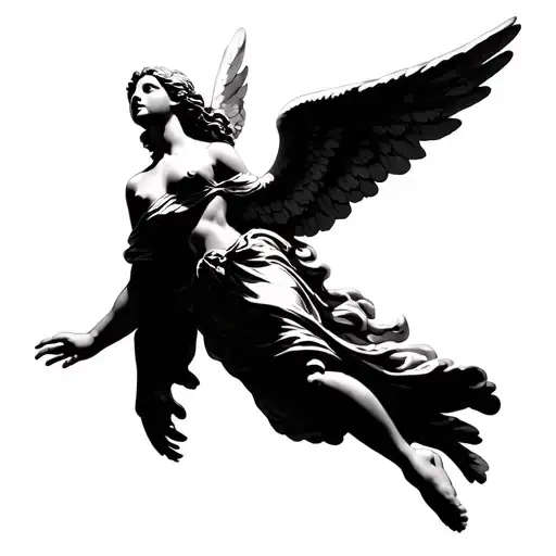 Angel Falling Heaven