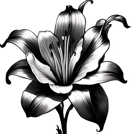 Fineline Lily Flower