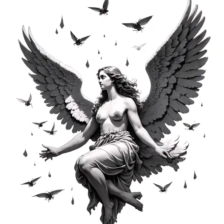 Angels Dropping Like Flies From The Dead Heavens Above