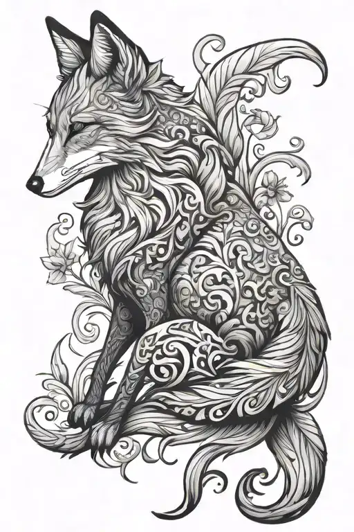 Full Body Mystic Fox