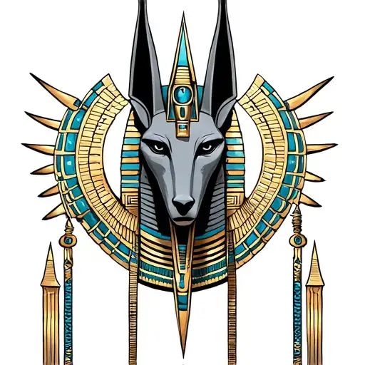 Egyptian God Anubis