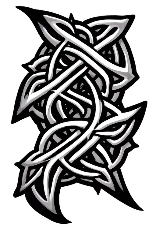 Three Abtract Stars Celtic