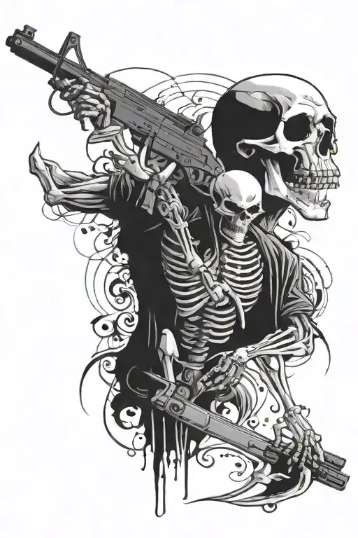 Skeleton Hacker Ak-12