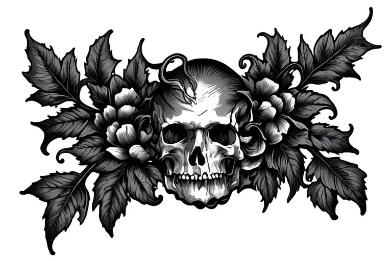 Vine From Shoulder To Chest