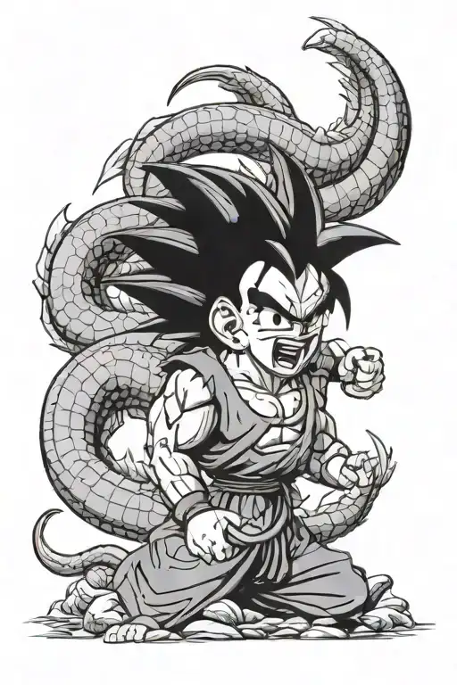 Dragon Ball Z Sayian Powering