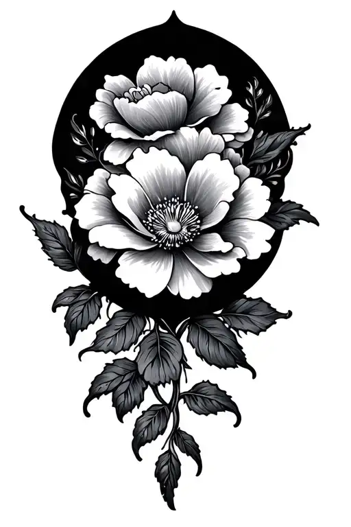 Floral Tooled Leather