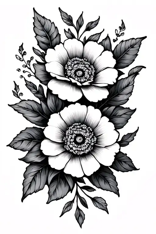 Floral Tooled Leather