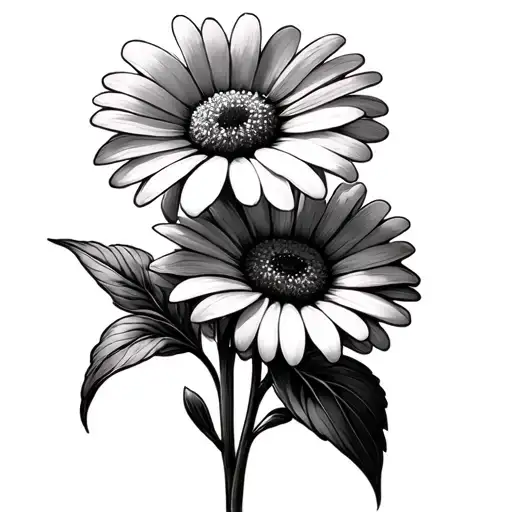 The Name Daisy And Daisy Flower Minimal