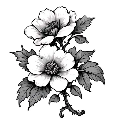 Vine With Three September Flower One February Flower Two May Flowers Come From The Vine