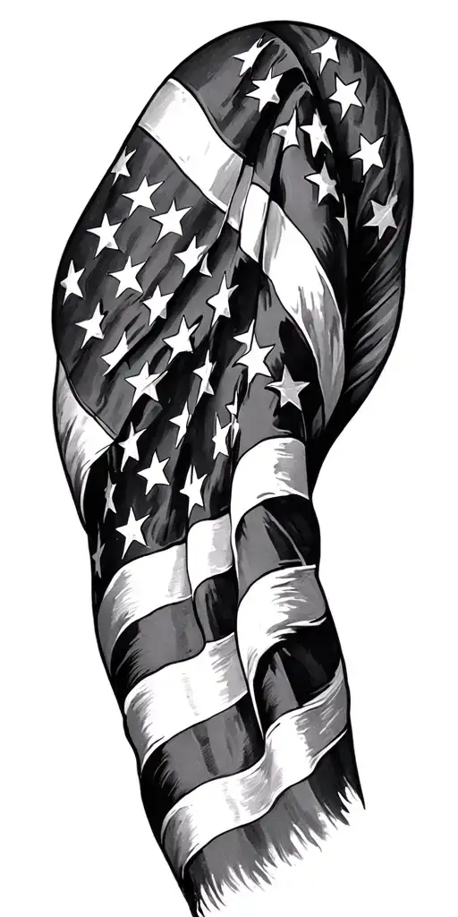 American Flag Sleeve