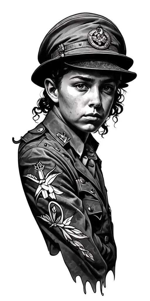 Anzac War Theme Full Sleeve