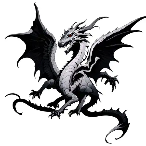 Dragon And Arch Angel