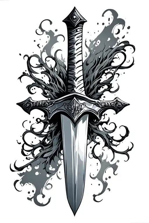 Just One Sword Straight Down