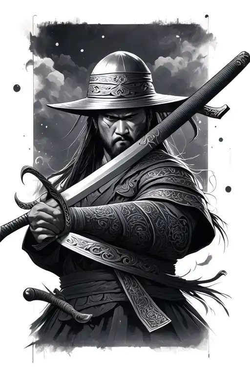 Samurai Sword Wrapped