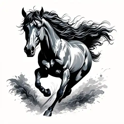 Horse Galloping