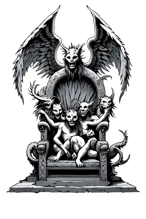 Four Creature From Heaven Throne