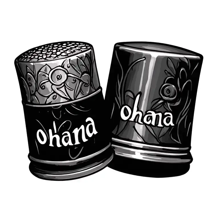 Thimble With Word Ohana