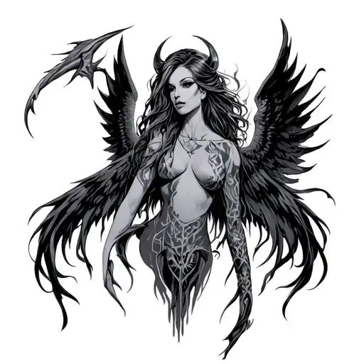 Mid Evil Witchblade Angel
