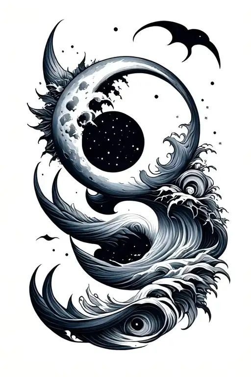 Tides With Sun And Moon